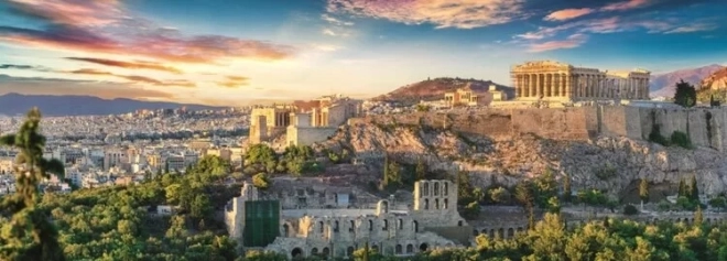 Panoráma puzzle 500 darabos – Akropolisz, Athén