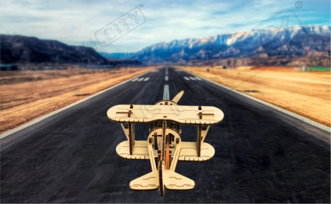 Fa 3D puzzle kétfedelű