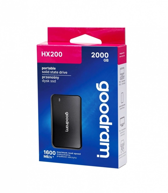 Női stílusos SSD lemez 2TB