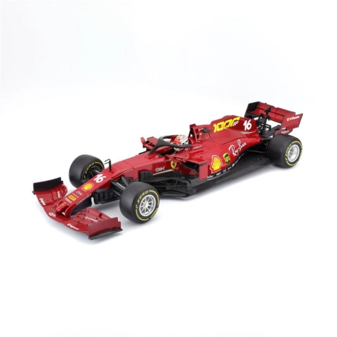 Bburago Ferrari F1 2020 - Charles LeClerc Modellszobor