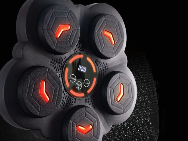 Boksz pajzs Bluetooth zenével és kesztyűkkel