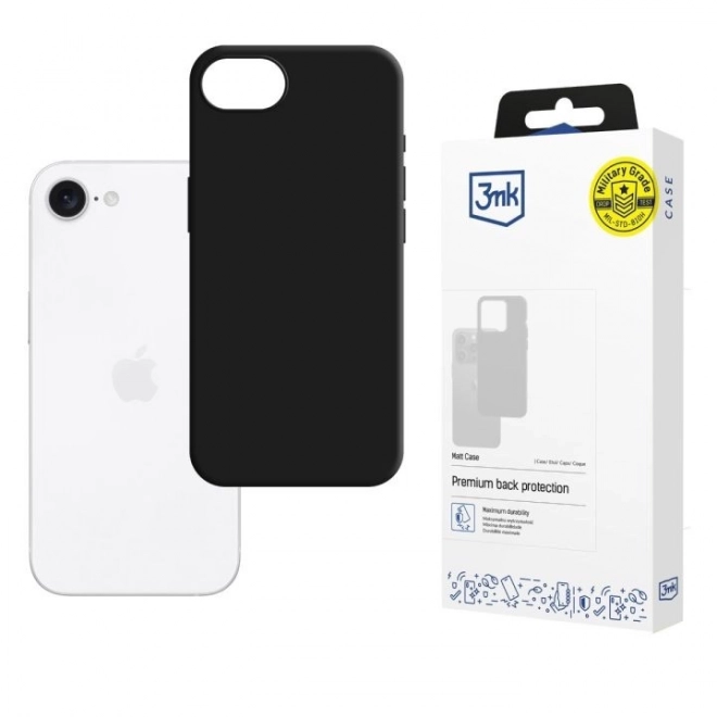 Matt Case iPhone 16 fekete tok
