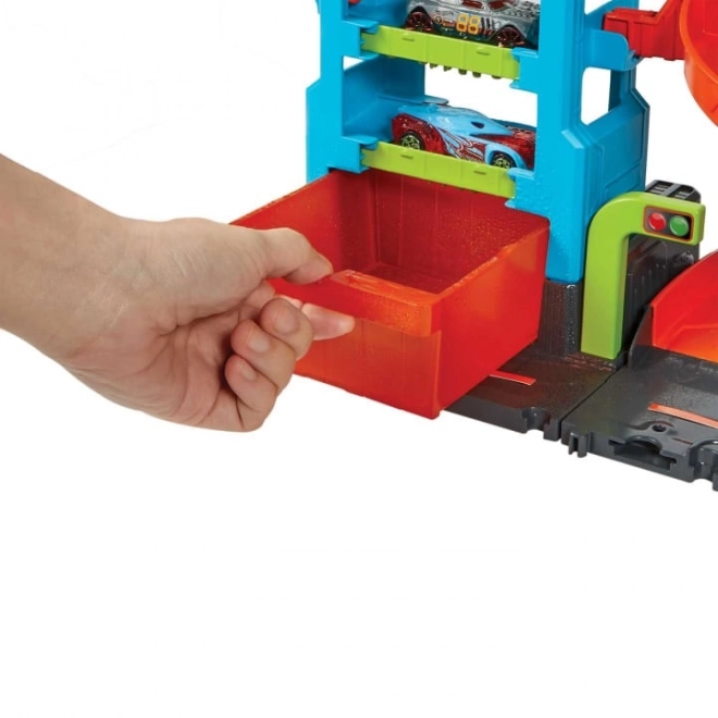 Hot Wheels Városi Mega Autómosó