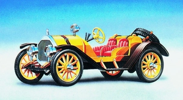 Mercer Raceabout 1912 Modellautó