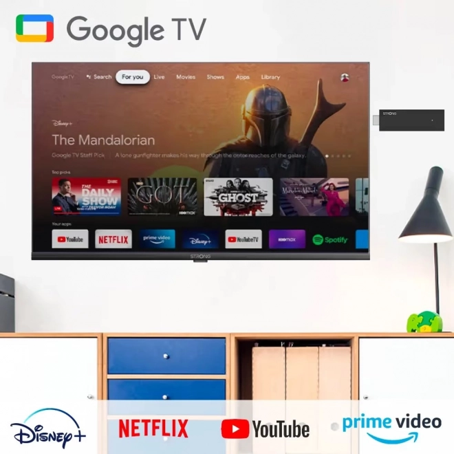 Ultra HD 4K médialejátszó Strong
