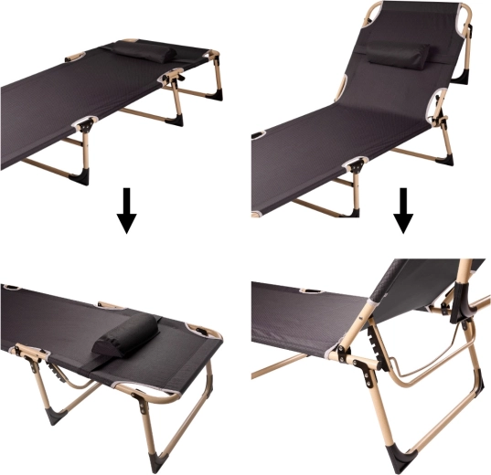 4 fokozatban állítható háttámla és párna a maximális kényelemért