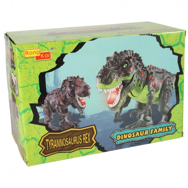 elektronikus t-rex dinoszaurusz zöld