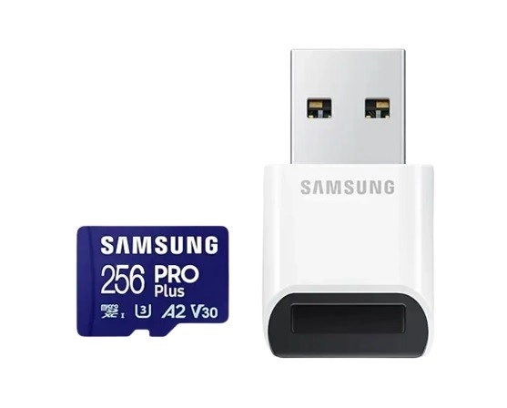 Samsung PRO Plus micro SDXC 256 GB memória kártya