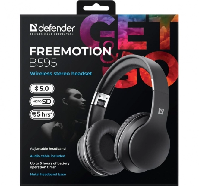 Freemotion vezeték nélküli fülhallgató fekete