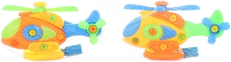 Csavarozható helikopter gyerekeknek 19 cm