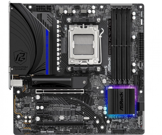 Alaplap B650M PG Riptide AM5 4DDR5 HDMI/DP mATX