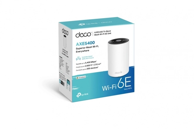 Deco XE75 WiFi 6E router