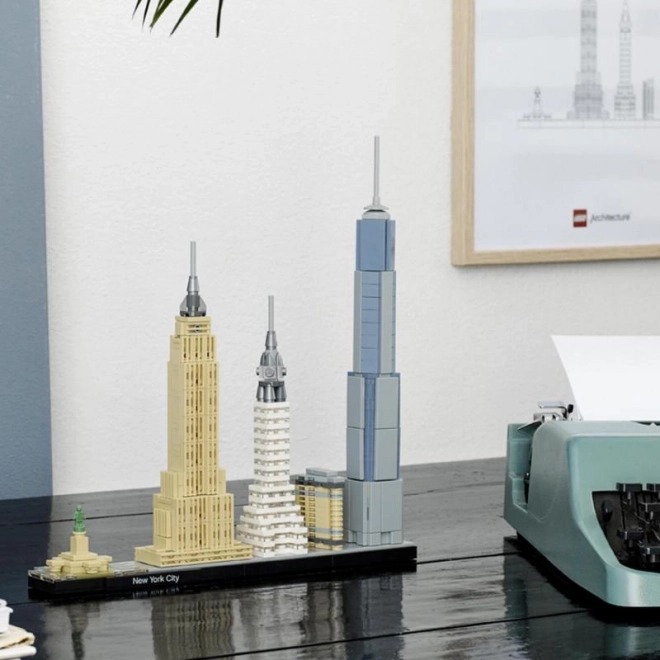 Lego Architecture Skyline New York városkép