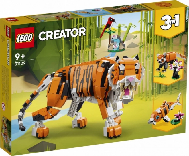 Lego kreator 3 az 1-ben: Fenséges tigris szett