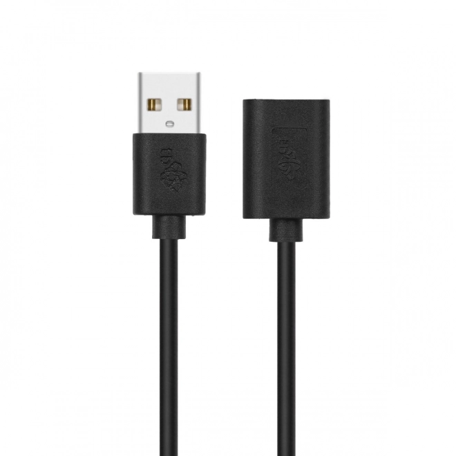 USB hosszabbító kábel 1.8 m fekete