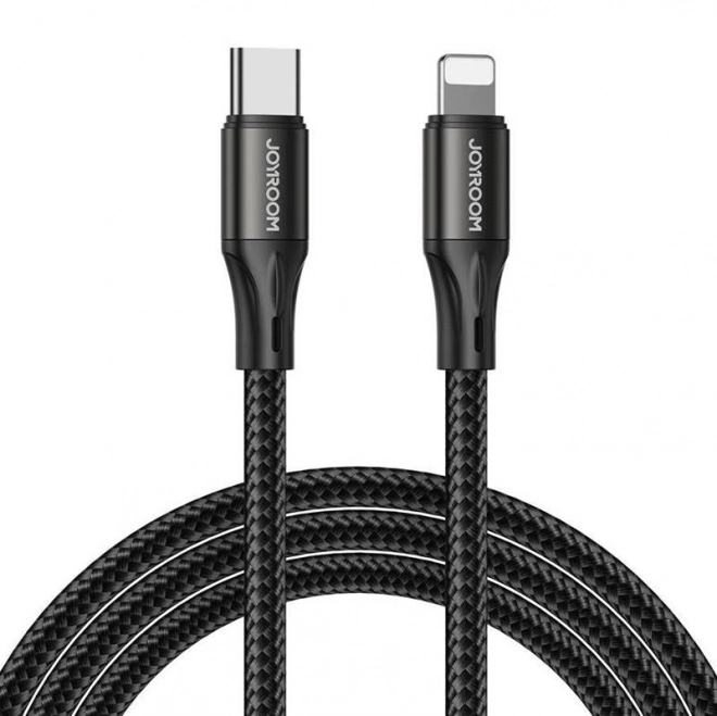 Joyroom gyors töltő USB-C Lightning kábel fekete