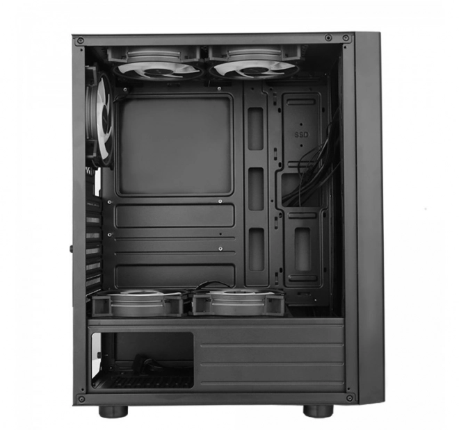 MS Armor V310 fekete PC gaming ház