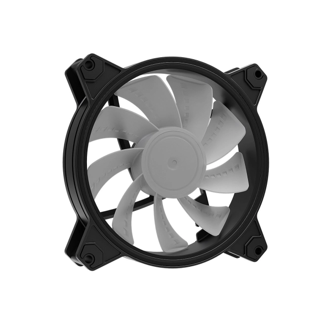 Argb reverzibilis ventilátor 120x120x25 fekete