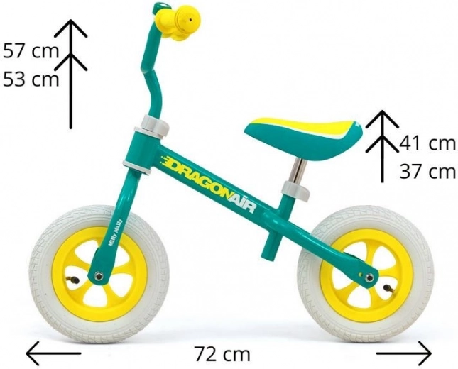 Felfújható kerekek a kényelmes guruláshoz