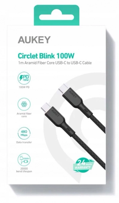 Aukey usb-c kábel 1 m