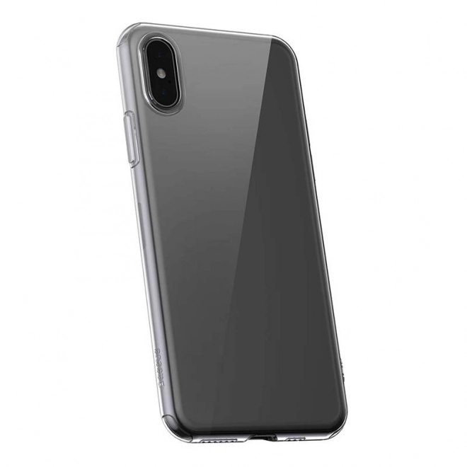 Átlátszó tok Baseus Simple iPhone XS-hez