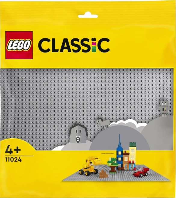 Szürke Építőlap LEGO Classic