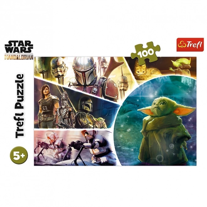 Trefl puzzle: The Mandalorian - Baby Yoda 100 darabos kirakós