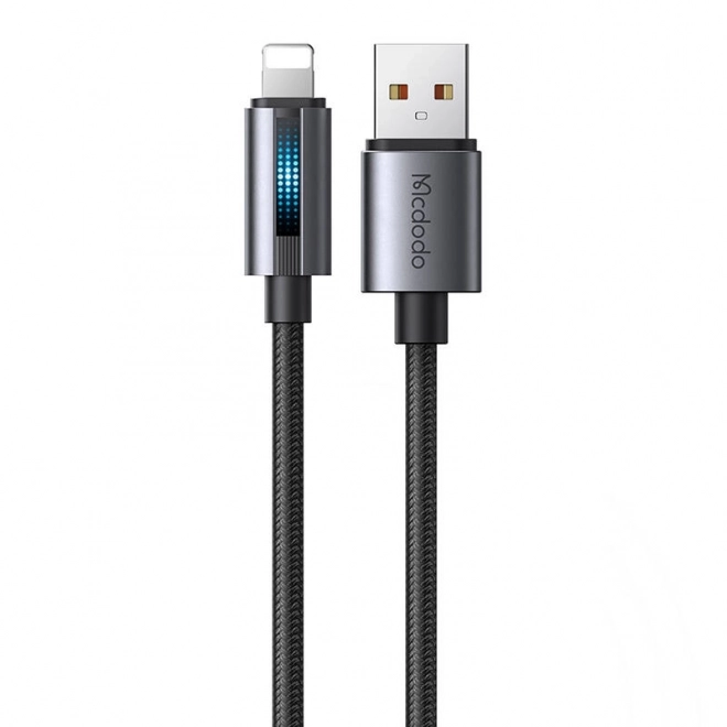 USB-A Lightning kábel villogó fénnyel - McDodo