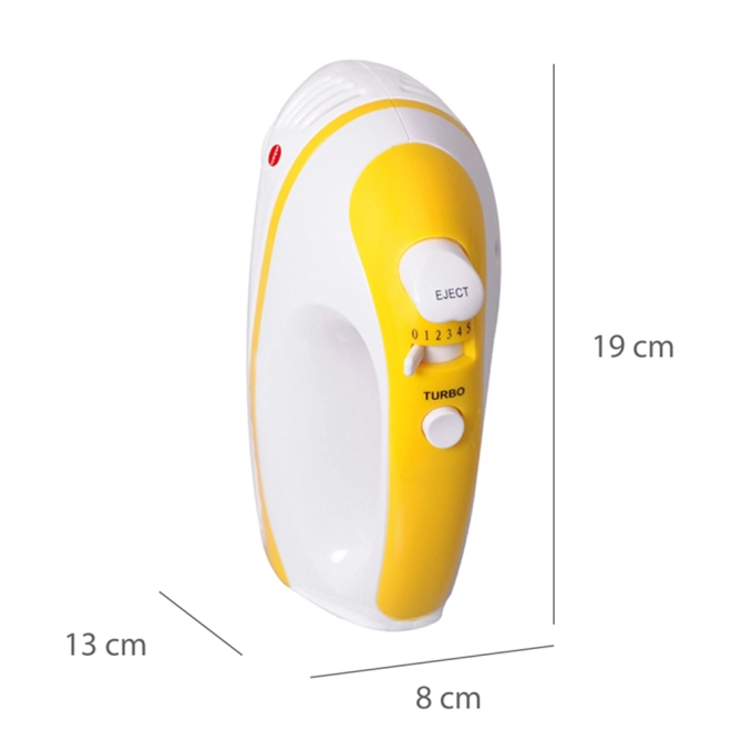 5 sebességi szint 300 W teljesítménnyel