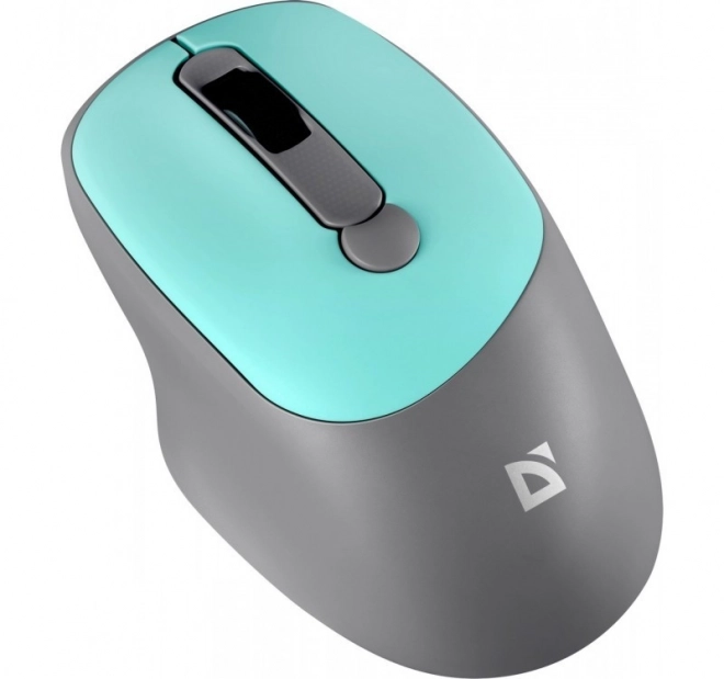 Vezeték nélküli egér csendes kattintással FEAM MM-296 RF 1600 DPI – Menta