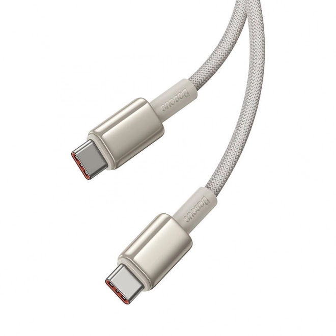 Baseus usb-c-ről usb-c-re töltő- és adatkábel - arany