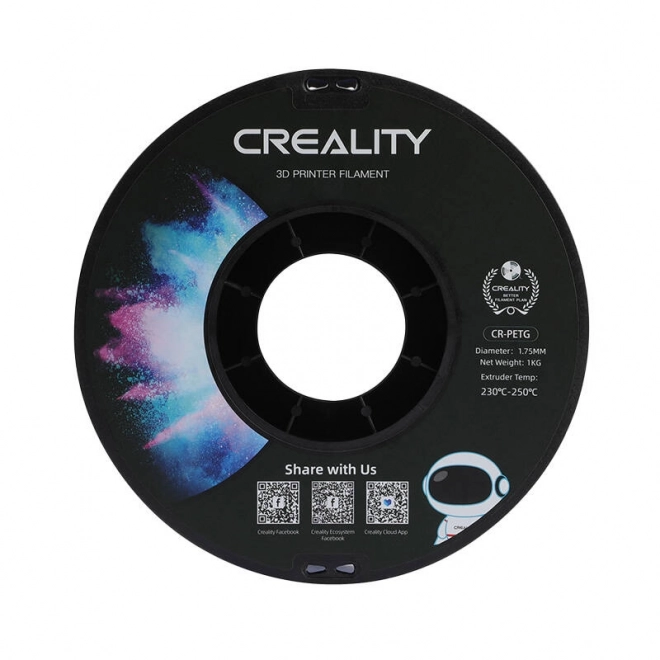 Creality fekete CR-PETG 3D nyomtató filament