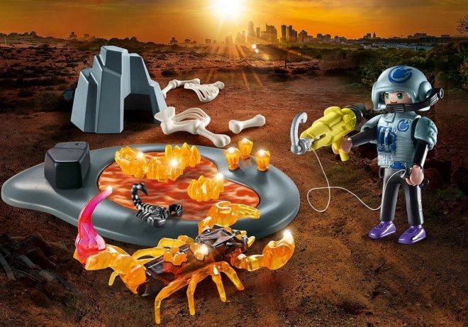 Playmobil dino rise kezdőcsomag harc a tüzes szkorpióval