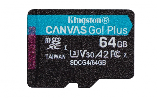 Karta microSD 64GB Canvas Go! Plus adapterrel