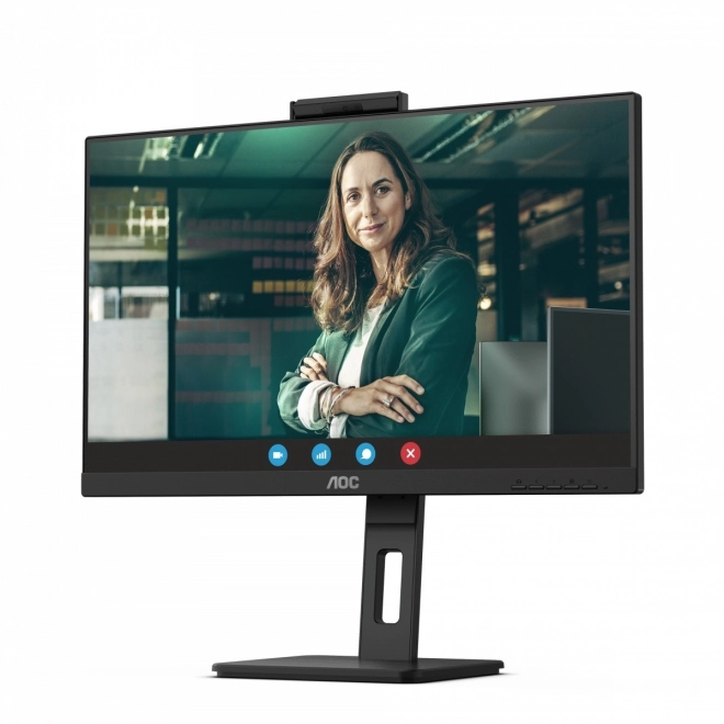 27 hüvelykes IPS monitor HDMI DP forgatható kamerával