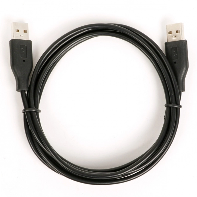 Fekete USB AM-AM kábel 1.8m