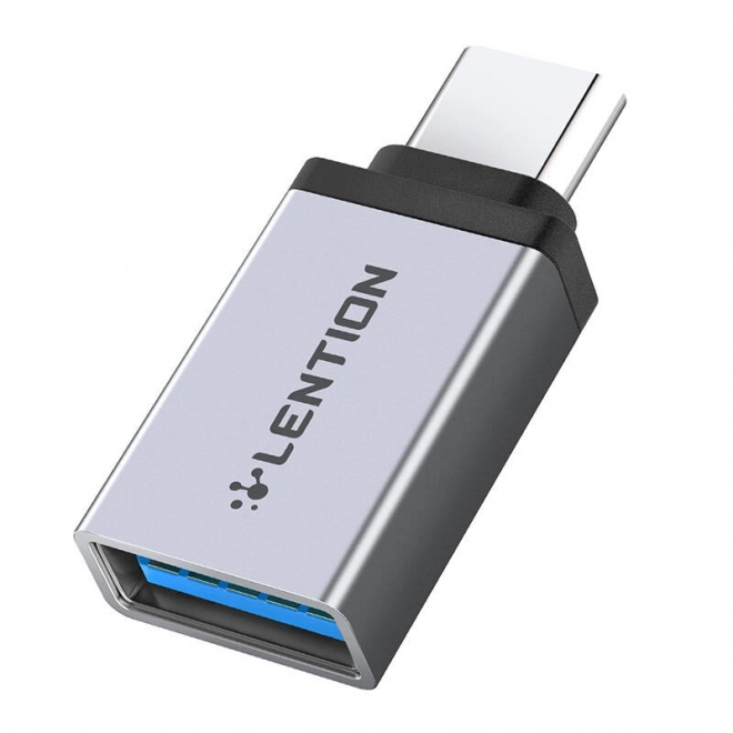 Lention usb-c usb 3.0 adapter - ezüst