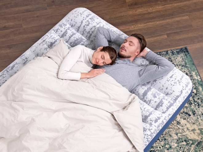Bestway kétszemélyes velúr matrac Queen