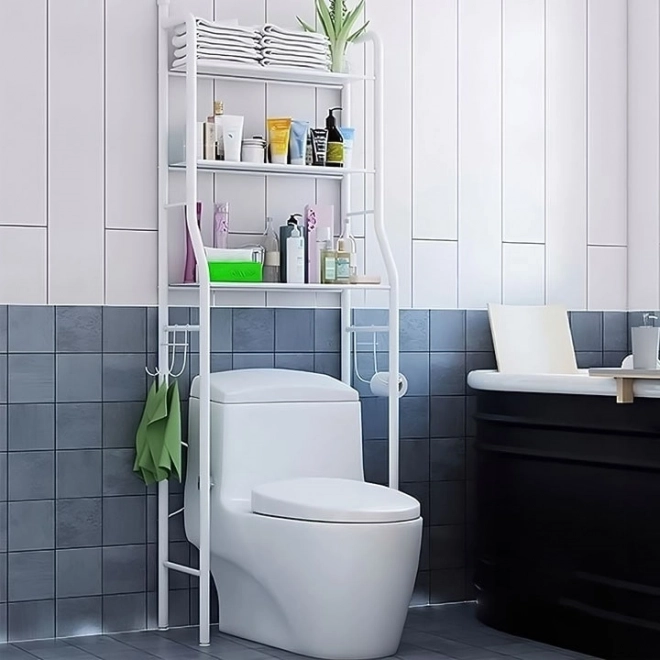 Modernhome fürdőszobai polc alumínium konstrukcióval