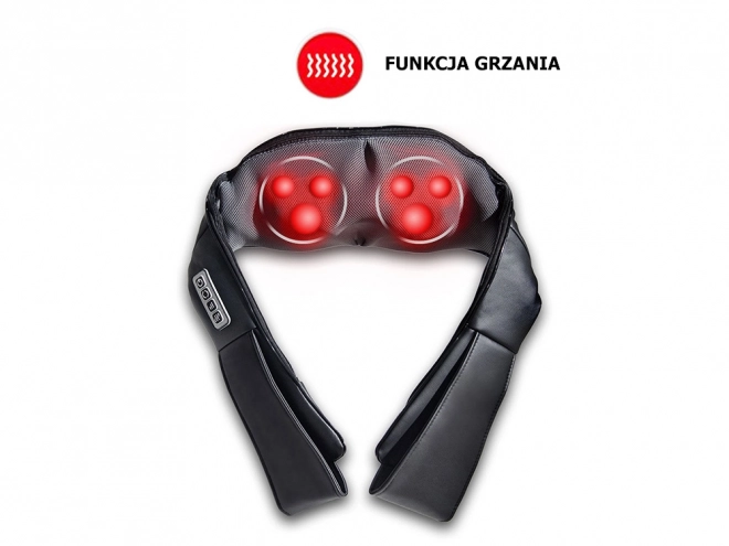 Shiatsu 3D elektromos nyak-, hát- és testmasszírozó