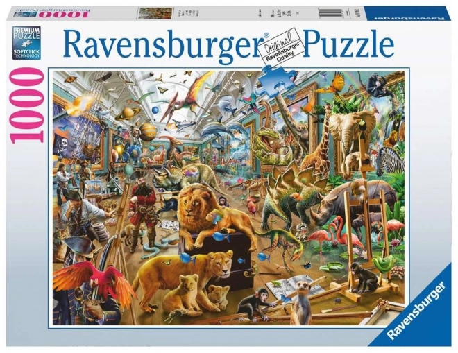 Káosz a Galériában puzzle 1000 darabos