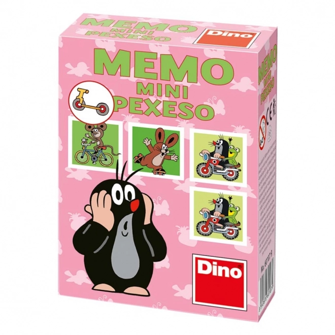 Dino mini memória játék Kisvakond mintával