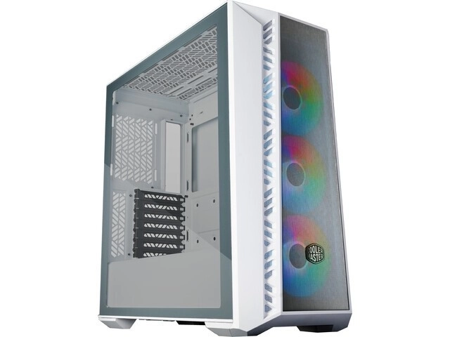 Számítógépház ablakkal ARGB Fehér a Cooler Master-től
