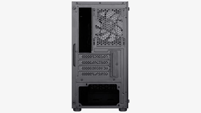 Hexform TG FRGB mini torony számítógépház fekete