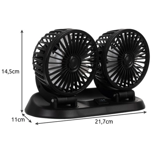 Dupla autós ventilátor xtrobb