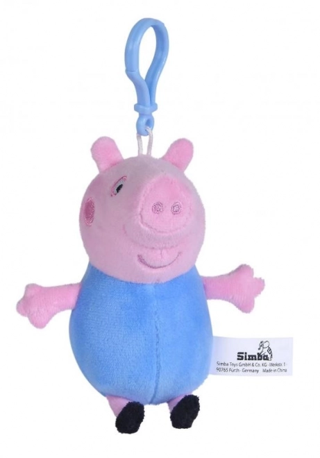 Peppa malac plüss kulcstartó