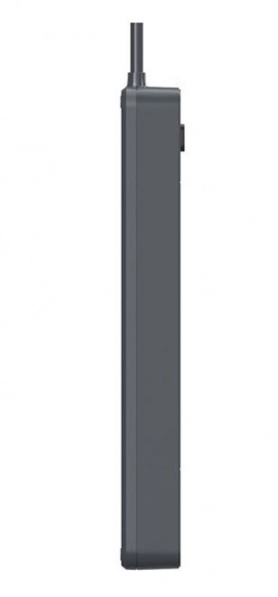 Antitúlfeszültségű elosztó Power Line+ 1,5m (4 aljzat + 3x USB A, 5V 2.4A)