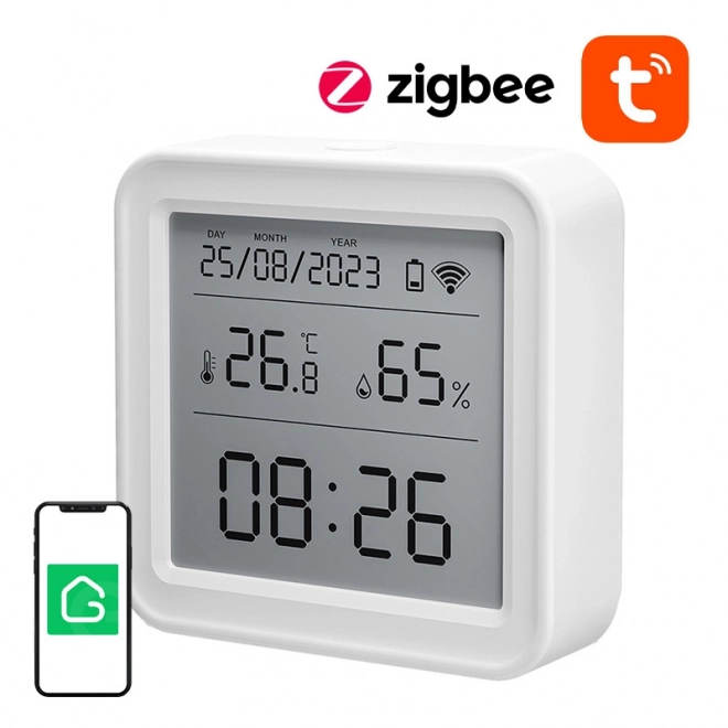 Zigbee Gosund ST17 intelligens hőmérséklet- és páratartalom-érzékelő LCD kijelzővel