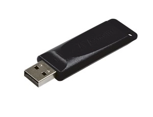 Pendrive 64GB fekete csúszkás