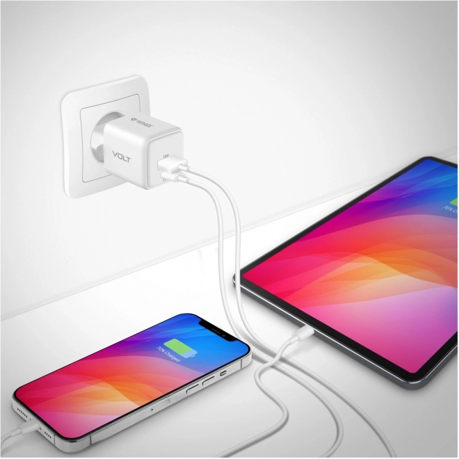 USB C/A hálózati töltő 20W/18W Power Delivery QC